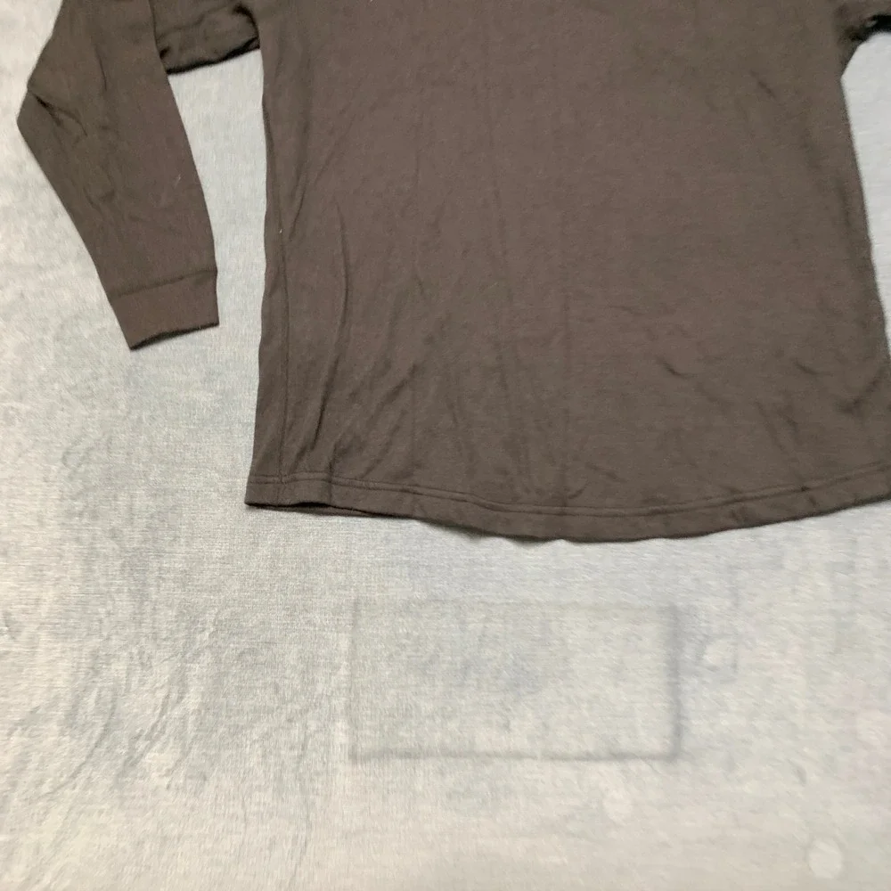 Columbia Sweater Mens Medium Black Cotton Blend Crewneck Raglan Sleeve Pullover